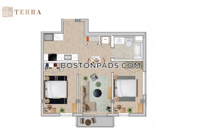 South End 2 Beds 1 Bath Boston - $3,700
